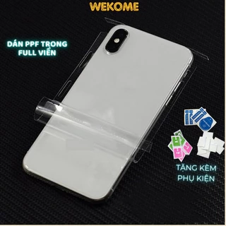Miếng dán PPF Trong suốt iphone KTM,bảo vệ toàn bộ mặt lưng và viền 11 12 13 14 pro max