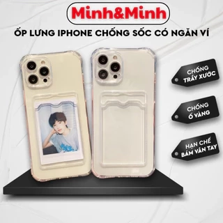 Ốp lưng cho iphone chống sốc có ngăn ví KTM 6plus/6s/6splus/7/7plus/8/8plus/x/xr/xs/11/12/13/14 pro/max/plus/promax