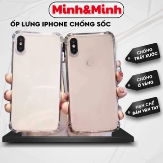 Ốp lưng cho iphone trong chống sốc KTM 6plus 6s 6splus7plus 8plus x xr xsmax 11 12 13 14 pro plus 15promax