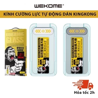 Kính cường lực tự dán KINGKONG WEKOME 057-034 bảo vệ màn hình máy cho Iphone X XS XSM 11 12 13 14 15