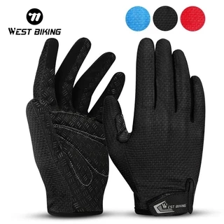 Găng tay WEST BIKING chống nắng thoáng khí cho hoạt động ngoài trời/đi xe máy