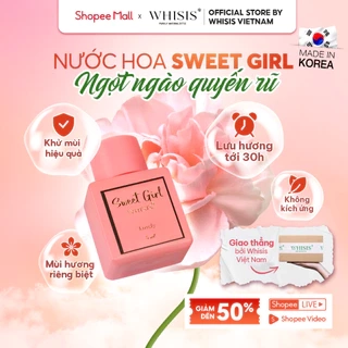 Nước Hoa Vùng Kín Cô Bé Cao Cấp Whisis Sweet Girl Inner 5ml Ngọt Ngào Tinh Tế Lưu Hương 48H