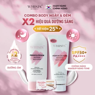Combo Dưỡng Thể Ngày&Đêm X2 Dưỡng Da Sáng Hồng Body Phiên Bản Nâng Cấp 300ml