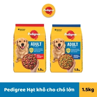 Bộ 2 túi thức ăn PEDIGREE® cho chó lớn dạng hạt 1.5kg (2 túi)