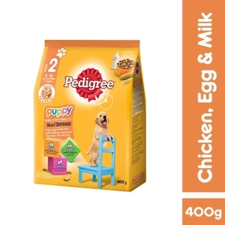 Thức ăn cho chó con dạng hạt Pedigree vị gà & trứng túi 400g