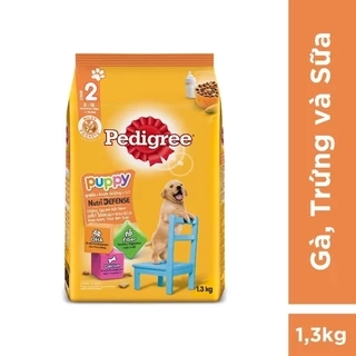 Thức ăn chó con Pedigree vị gà & trứng sữa túi 2.7kg