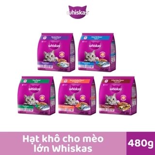 Thức ăn mèo Whiskas túi 480g