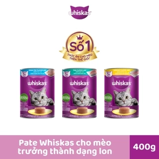 WHISKAS Thức Ăn Cho Mèo Trưởng Thành Dạng Hạt vị Cá Biển - 3kg