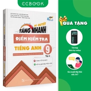 Sách - Bí quyết tăng nhanh điểm kiểm tra Tiếng Anh 8 Tập 1