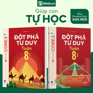 Sách - Đột phá tư duy Toán 8 - Giúp con tự học ngay tại nhà