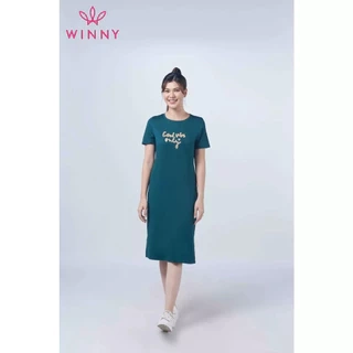 Váy Mặc Nhà Nữ Rất Rộng Lùi Size ( Mô tả) WINNY Váy Ngủ Kiểu Suông KW-22901