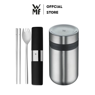 Bình Đựng Thức Ăn Giữ Nhiệt WMF Thermo Dung Tích 200-500ml và Bộ Đũa Thìa Cá Nhân WMF My2Go