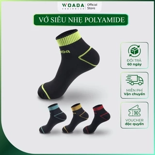 Vớ Nam Dáng Thể Thao Chất Liệu Polyamide Siêu Nhẹ Thương Hiệu WOADA LK802