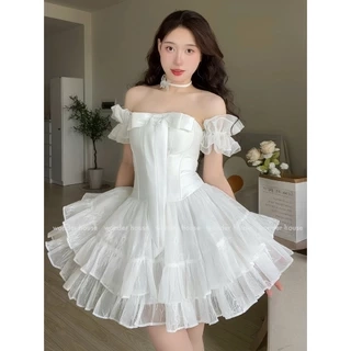 Levi Dress Wonderhouse Đầm thiết kế dáng xòe công chúa chất vải dày dặn dự tiệc, dạo phố nữ tính sang trọng