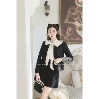Set thiết kế Wonderhouse chất vải dạ TWEED dày dặn dự tiệc sang chảnh, dạo phố nữ tính - Lalita Set
