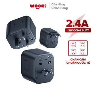 Bộ Chuyển Đổi Cổng Sạc Quốc Tế Công Suất 12W - Hàng chính hãng