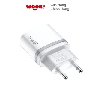 Cốc Sạc 1 Cổng USB ROBOT RT-K7 Thiết Kế Nhỏ Gọn Kèm Cáp Micro 1m Hàng Chính Hãng Bảo Hành 12 Tháng 1 Đổi 1
