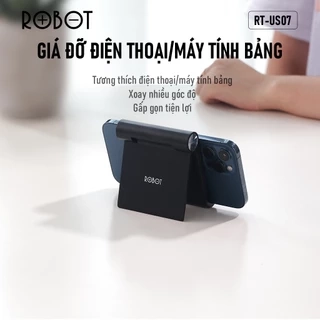 Giá Đỡ Điện Thoại ROBOT Gấp Gọn Tiện Lợi RT-US07 - Hàng Chính Hãng