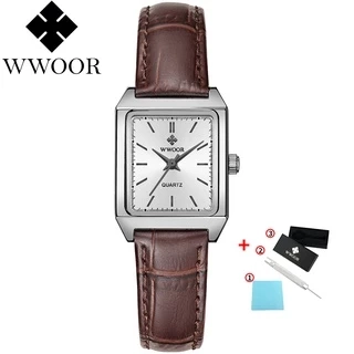 WWOOR Đồng hồ chống thấm nước phong cách thể thao thời trang cho nữ-8850