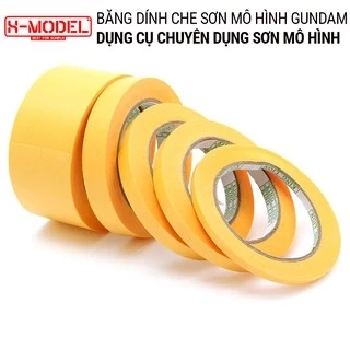 Băng keo che sơn (Masking tape) nhiều kích cỡ để người dùng lựa chọn XM12 X-MODEL