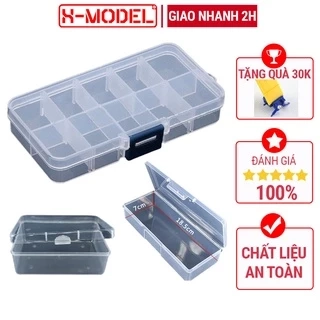 Hộp đựng linh kiện cho Gundam có thể tháo rời để tăng không gian sử dụng cho các part lớn XMODEL