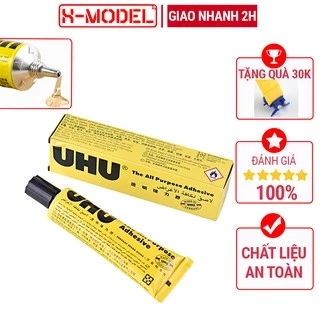 Keo dán siêu dính UHU mềm mại, phụ kiện làm mô hình X- MODEL tiện ích, cao cấp, an toàn khi sử dụng