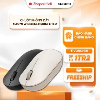 Chuột không dây Xiaomi Lite 2 Black BHR8916GL/  White BHR8915GL