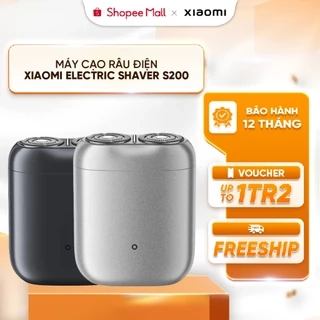 Máy cạo râu điện Xiaomi Electric Shaver S200 Xám/Bạc BHR9529GL/ BHR9523GL - Thời gian sử dụng lên đến 60 phút