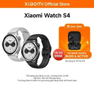 Đồng Hồ Thông Minh Xiaomi Watch S4 - Hàng Chính Hãng, Bản Quốc Tế Tiếng Việt