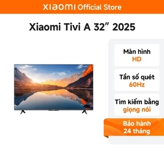 Tivi Xiaomi A 32inch Hệ điều hành Google TV, Điều khiển giọng nói, Độ phân giải HD - Hàng Chính Hãng