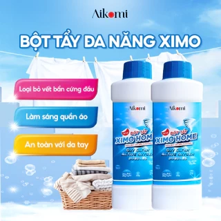 Bột tẩy vết bẩn đa năng Ximo bột tẩy trắng quần áo, đồ gia dụng - sạch như mới 350g