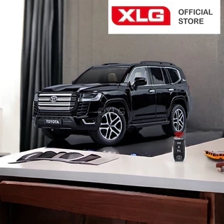 Mô hình xe Toyota Land Cruiser LC300 1:24 có remote điều khiển đề nổ từ xa đèn âm thanh