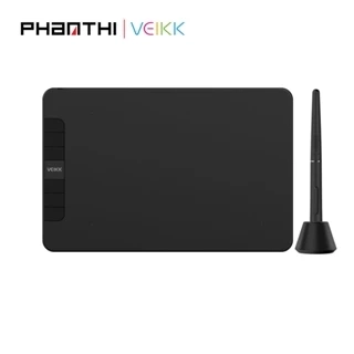 Bảng Vẽ Cảm Ứng VEIKK VK640 Android Mặt Nhám Mô Phỏng Giấy Vẽ - Hàng Chính Hãng