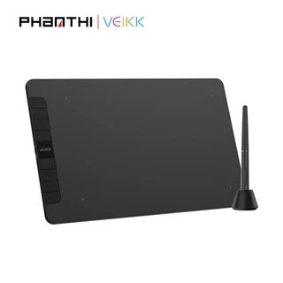 Bảng Vẽ Điện Tử VEIKK VK1060 Android Cảm Ứng Nghiêng Mặt Nhám Mô Phỏng Giấy Vẽ - Hàng Chính Hãng