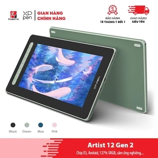 Bảng Vẽ Màn Hình XP-PEN Artist 12 Gen 2 Chip X3 127% SRGB Cảm Ứng Nghiêng