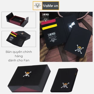 Ví Nam Dáng Đứng Tiện Dụng Đựng Tiền Thẻ ATM Hộp FullBox Thương Hiệu Y2010 Thiết Kế ONE PIECE 41 22600 |YaMe|
