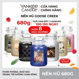 Nến hũ Goose Creek từ Yankee Candle - 680g - BST Nhiều mùi hương