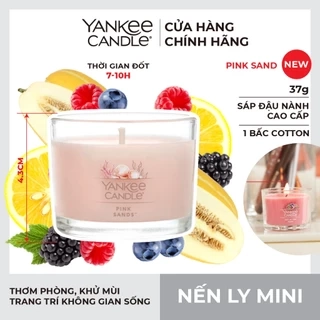 Nến ly mini Yankee Candle (37g) - Pink Sands