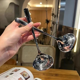 Muôi inox 304 cao cấp Yeahcook, Sử dụng trong nhà bếp bàn ăn