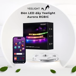 Đèn led dây Yeelight Aurora RGBIC, tùy chỉnh 16 triệu màu, đồng bộ âm nhạc, kết nối APP Yeelight