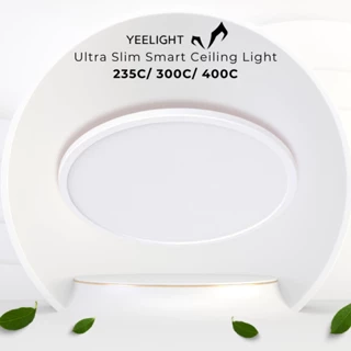 Đèn led ốp trần trang trí Yeelight 235C/300C/400C, hắt trần RGB, chế độ ánh trăng, mặt trời, bóng râm, tích hợp Homekit