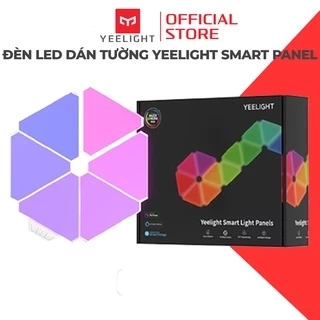 Đèn trang trí dán tường Yeelight Smart Light Panels, Led RGB 16 triệu màu lắp ghép thông minh, hỗ trợ Google, Alexa