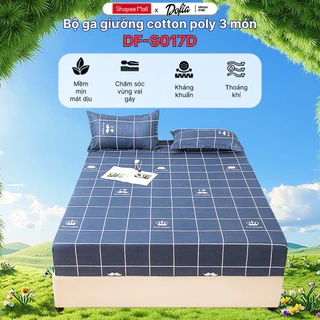 Bộ Ga Trải Giường Dofia cao cấp chất liệu An Toàn cho Làn Da Kháng Khuẩn và thoáng mát