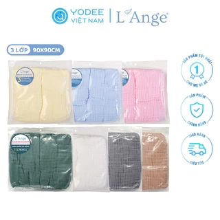L’Ange Khăn vải bông 3 lớp 90x90cm (set 2 cái)