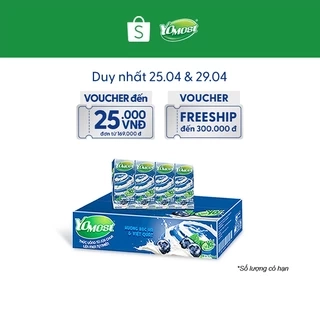 Thùng 48 Hộp Sữa Chua Lên Men Tự Nhiên Yomost Vị Cam (170ml/Hộp)