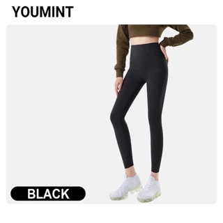 Quần legging nữ cạp cao YOUMINT Gen bụng, nâng mông, co giãn 4 chiều
