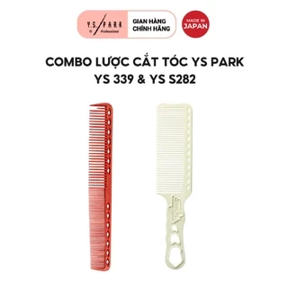 Combo lược cắt tóc YS-339 và lược kê tông YS-S282 hàng chính hãng YS PARK nhập khẩu Nhật Bản