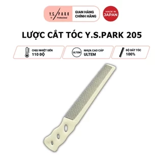 Lược cắt tỉa tóc YS-205 Lược kê tông đơ và nhặt sạn có răng xương cá - hàng chính hãng YS PARK Professional Nhật Bản