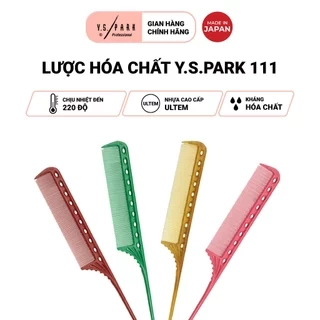 Lược uốn nhuộm chuyên nghiệp YS PARK YS-111 chịu nhiệt có đuôi nhọn kèm gai - Hàng chính hãng Made in Japan
