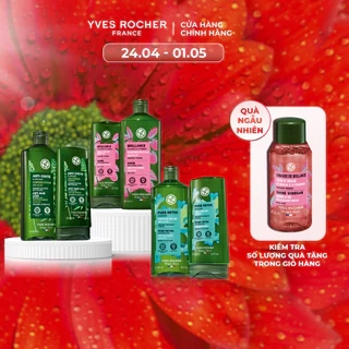 Bộ gội xả thiên nhiên không Sulfate không Silicon Yves Rocher 300mlx200ml (nhiều phân loại)